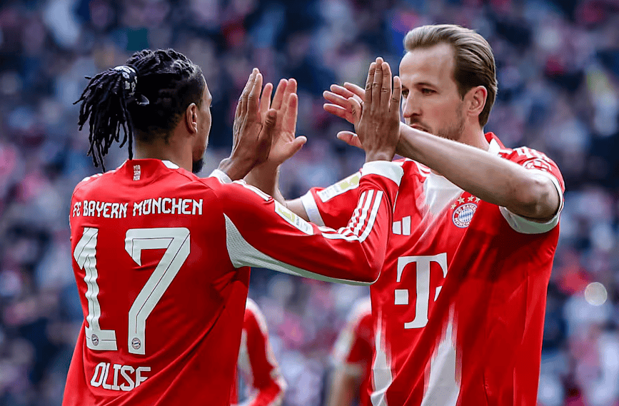 7场!拜仁距德甲历史还有4球 凯恩距莱万纪录仍差10球